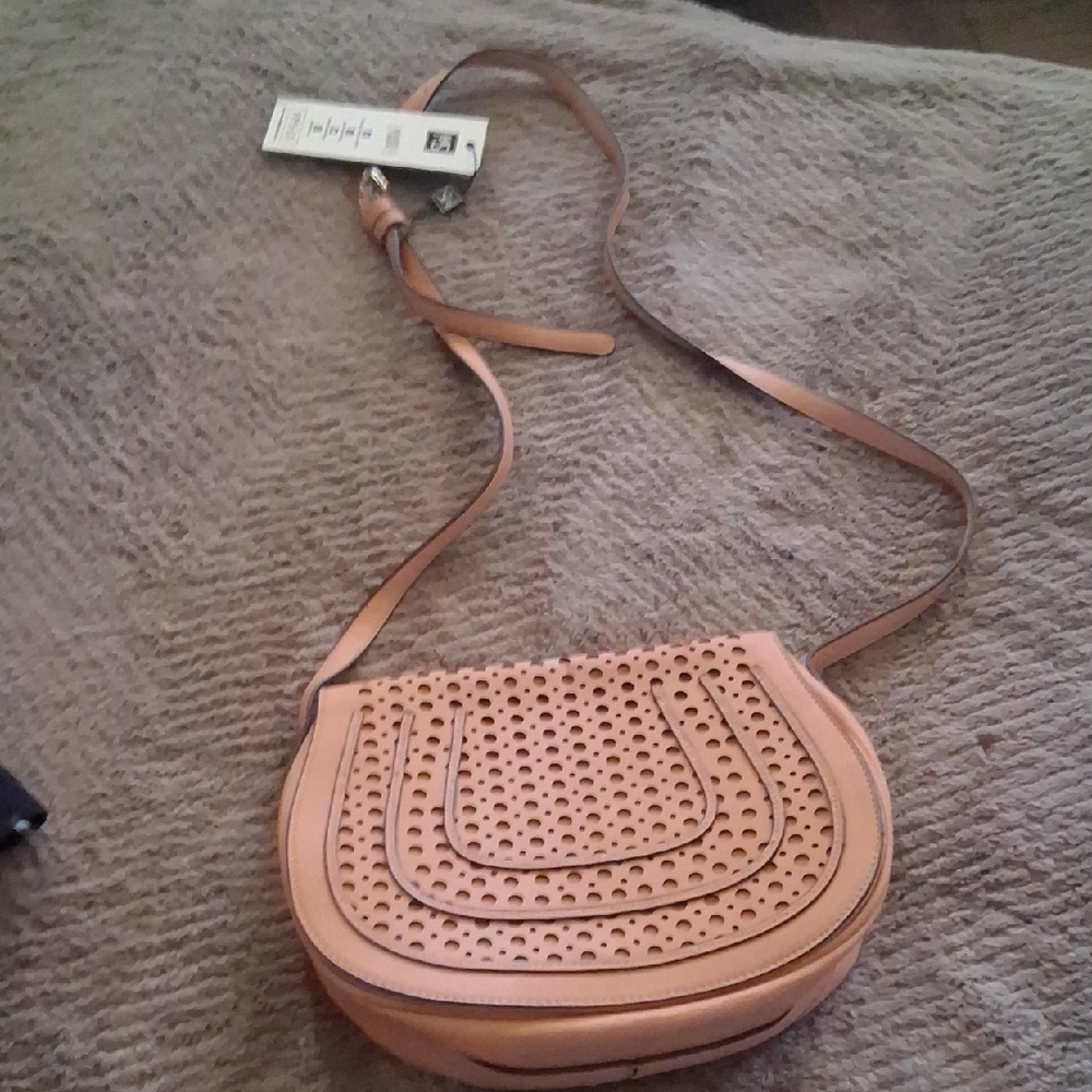 Stylish Tan Crossbody Bag